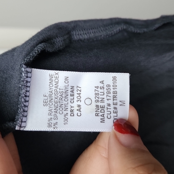 Ella Moss Rayon Lace High Low Open Cardigan - Picture 6 of 7